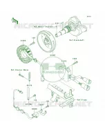 Generator pour Kawasaki Brute Force 650 4x4 Hardwoods Green HD 2007