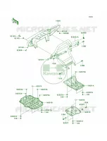 Guards pour Kawasaki Brute Force 650 4x4 Hardwoods Green HD 2007