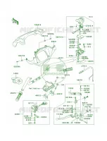 Handlebar pour Kawasaki Brute Force 650 4x4 Hardwoods Green HD 2007