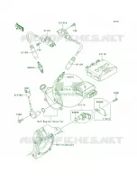 Ignition System pour Kawasaki Brute Force 650 4x4 Hardwoods Green HD 2007