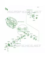Front Bevel Gear pour Kawasaki Brute Force 650 4x4i Hardwoods Green HD 2007
