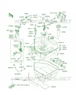 Fuel Tank pour Kawasaki Brute Force 650 4x4i Hardwoods Green HD 2007