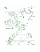 Ignition System pour Kawasaki Brute Force 650 4x4i Hardwoods Green HD 2007