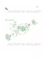 Optional PartsG6F G9F pour Kawasaki Brute Force 650 4x4i Hardwoods Green HD 2007