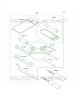 Owner's Tools pour Kawasaki Brute Force 650 4x4i Hardwoods Green HD 2007