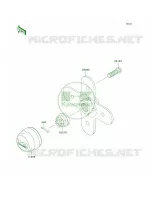 Rear Hub pour Kawasaki Brute Force 650 4x4i Hardwoods Green HD 2007