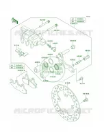 Front Brake pour Kawasaki Brute Force 750 4x4i 2007