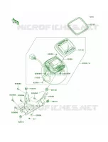Meters pour Kawasaki Brute Force 750 4x4i 2007
