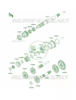 Transmission pour Kawasaki Brute Force 750 4x4i 2007
