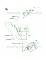 Crankshaft pour Kawasaki Brute Force 650 4x4i 2006