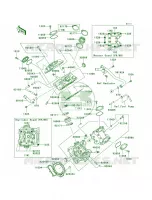Cylinder Head pour Kawasaki Brute Force 650 4x4i 2006