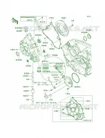 Engine Covers pour Kawasaki Brute Force 650 4x4i 2006