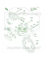 Front Brake pour Kawasaki Brute Force 650 4x4i 2006
