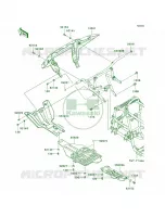 GuardsFAF pour Kawasaki Brute Force 650 4x4i 2006