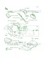 Labels pour Kawasaki Brute Force 650 4x4i 2006