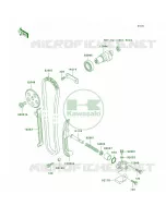 CamshaftsTensioner pour Kawasaki Bayou 250 2005