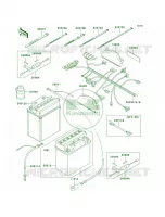 Chassis Electrical Equipment pour Kawasaki Prairie 300 2002