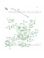 Cylinder Head pour Kawasaki Prairie 300 2002