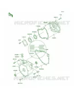 Engine Covers pour Kawasaki Prairie 300 2002