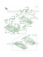 Footrests pour Kawasaki Prairie 300 2002