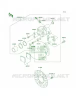 Front Brake pour Kawasaki Prairie 300 2002