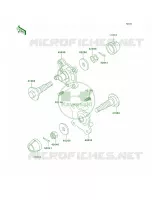 Front Hub pour Kawasaki Prairie 300 2002
