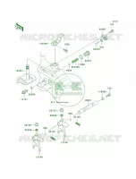 Gear Change Mechanism pour Kawasaki Prairie 300 2002