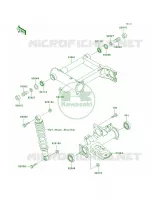 Swingarm pour Kawasaki Prairie 300 2002