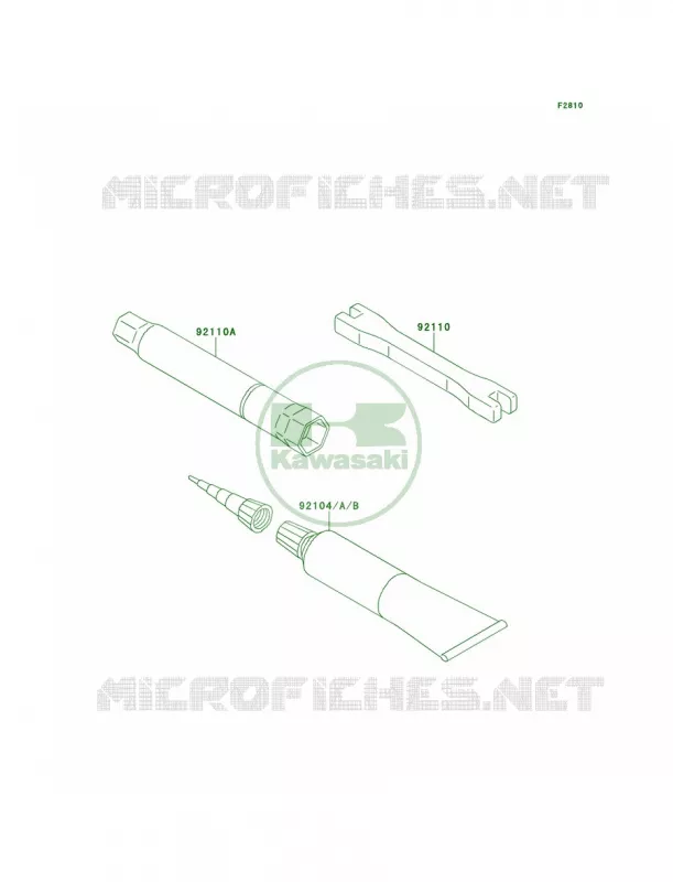 Owner's Tools Kawasaki MOTOS 450 2013 KLX450R  KLX450ADF