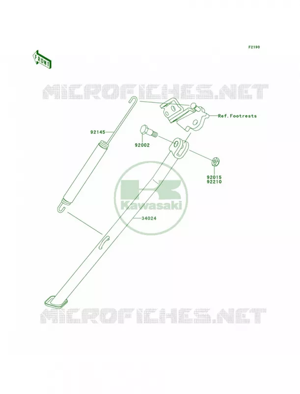 Stands Kawasaki MOTOS 450 2013 KLX450R  KLX450ADF