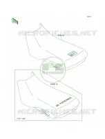 Seat pour Kawasaki Bayou 300 1999