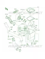 Air Cleaner pour Kawasaki Bayou 300 4X4 1999