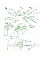 Chassis Electrical Equipment pour Kawasaki Bayou 300 4X4 1999
