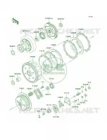 Clutch pour Kawasaki Bayou 300 4X4 1999