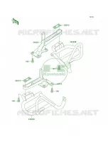 Footrests pour Kawasaki Bayou 300 4X4 1999