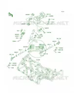 Frame pour Kawasaki Bayou 300 4X4 1999
