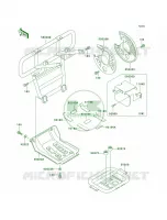 Guards pour Kawasaki Bayou 300 4X4 1999