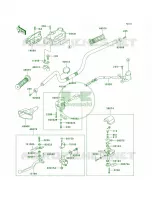 HandlebarKLF300 C10C11 pour Kawasaki Bayou 300 4X4 1999