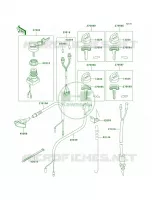 Ignition Switch pour Kawasaki Bayou 300 4X4 1999