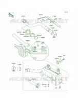Mufflers pour Kawasaki Bayou 300 4X4 1999