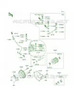 Oil PumpOil Filter pour Kawasaki Bayou 300 4X4 1999