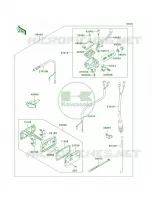 Optional PartsBrake Switch pour Kawasaki Bayou 300 4X4 1999