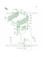 Radiator pour Kawasaki Bayou 300 4X4 1999