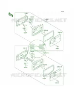 Taillights pour Kawasaki Bayou 300 4X4 1999