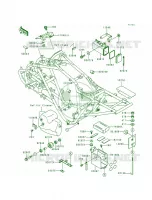 Battery Case pour Kawasaki Lakota 300 1998