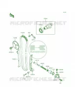CamshaftsTensioner pour Kawasaki Lakota 300 1998