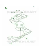 Carriers pour Kawasaki Lakota 300 1998
