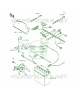 Chassis Electrical Equipment pour Kawasaki Lakota 300 1998