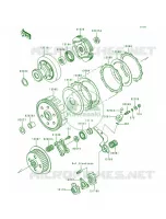 Clutch pour Kawasaki Lakota 300 1998