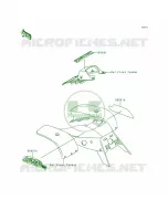DecalsGreenKEF300 A1 pour Kawasaki Lakota 300 1998